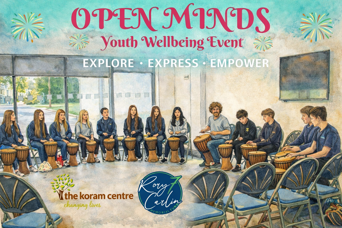 Filming the Open Minds Youth Wellbeing Event in Strabane (Melvin Sports Complex)